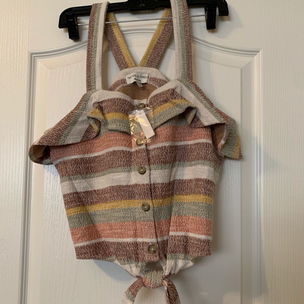 Madewell Stripped Button Down Top